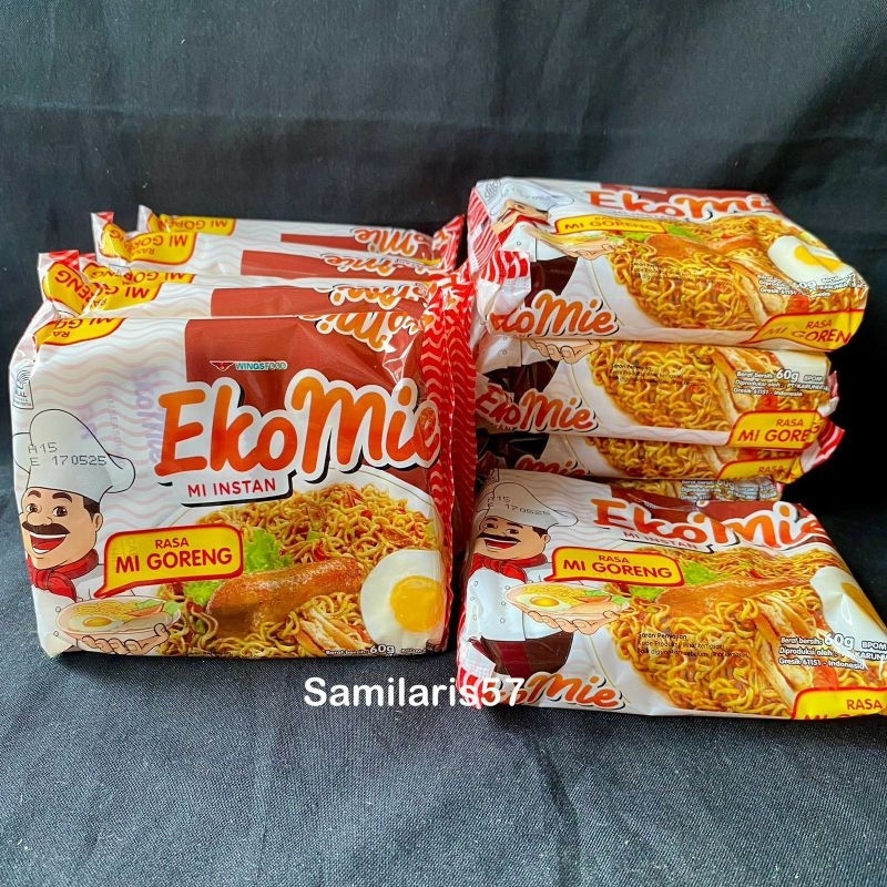 

EkoMie Goreng 60 gram 10 Pcs/20 Pcs