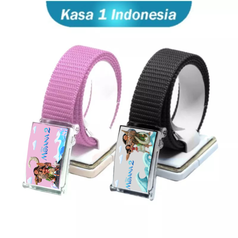 Sabuk Anak Perempuan isi 2 Pcs / Ikat Pinggang Anak Perempuan TK SD Moana