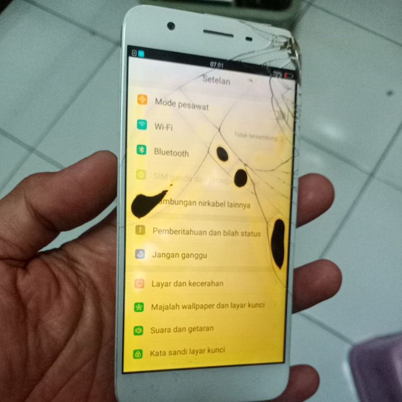 Mesin Oppo a39 ram 3/32