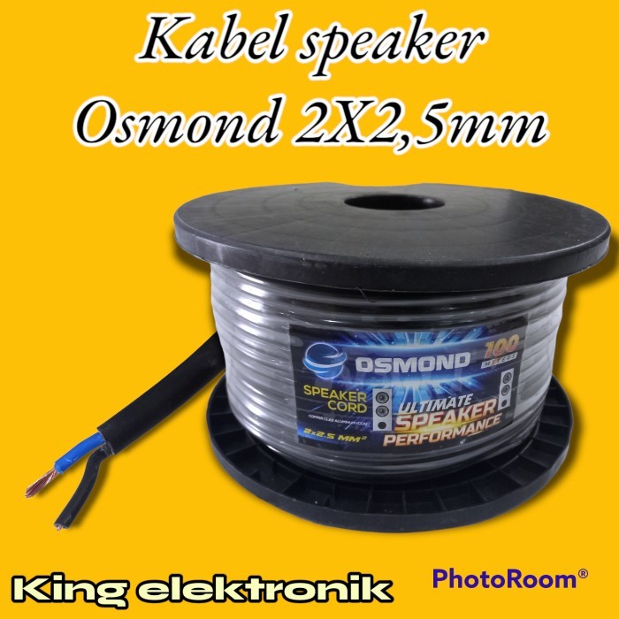 kabel audio speaker osmond 2x2,5 (Meteran)