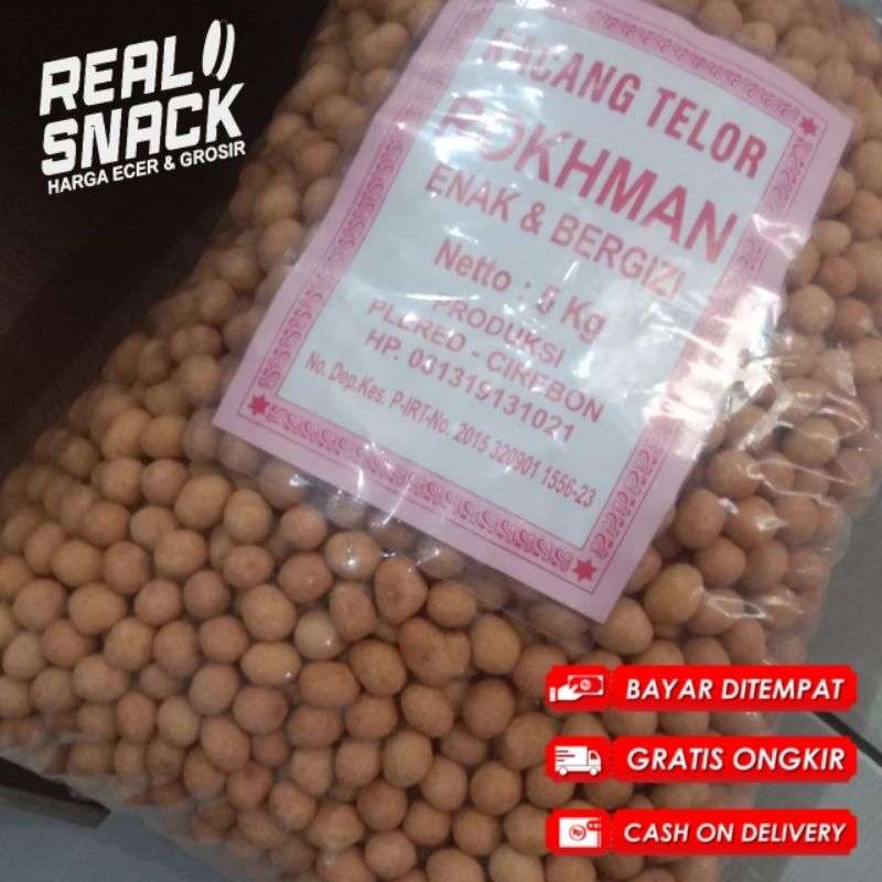 

1KG KACANG TELOR ROHMAN GURIH MANIS TEPUNG HALUS BUKAN KACANG TELOR BANGKOK