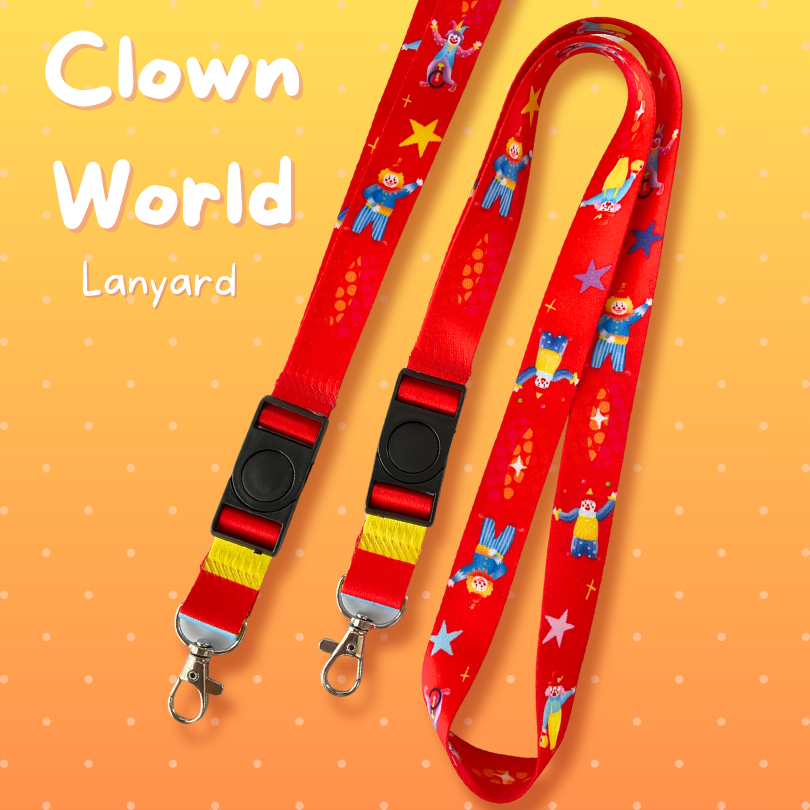 

Lanyard Clown World ID Card Holder