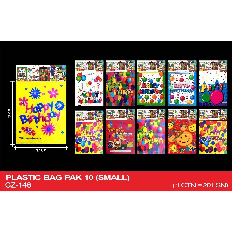 

SON PLASTIK BAG (SMAL) GZ-146