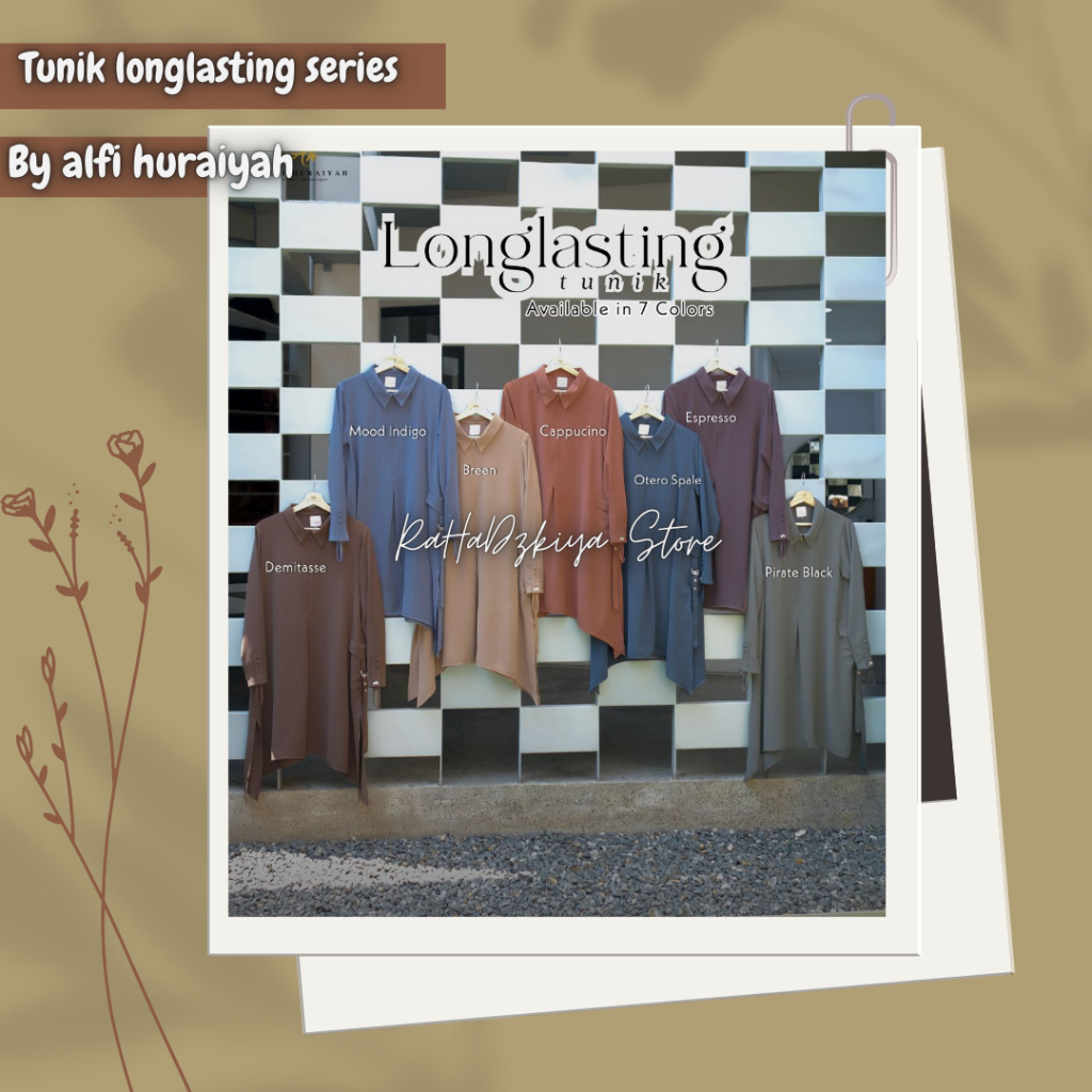 Longlasting Tunik Tunic by Alfi Huraiyah