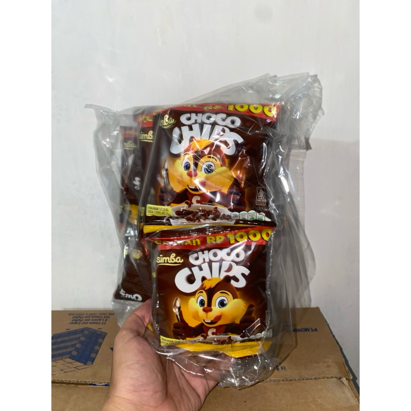 

Simba Renceng Choco Chips isi 10 Bungkus