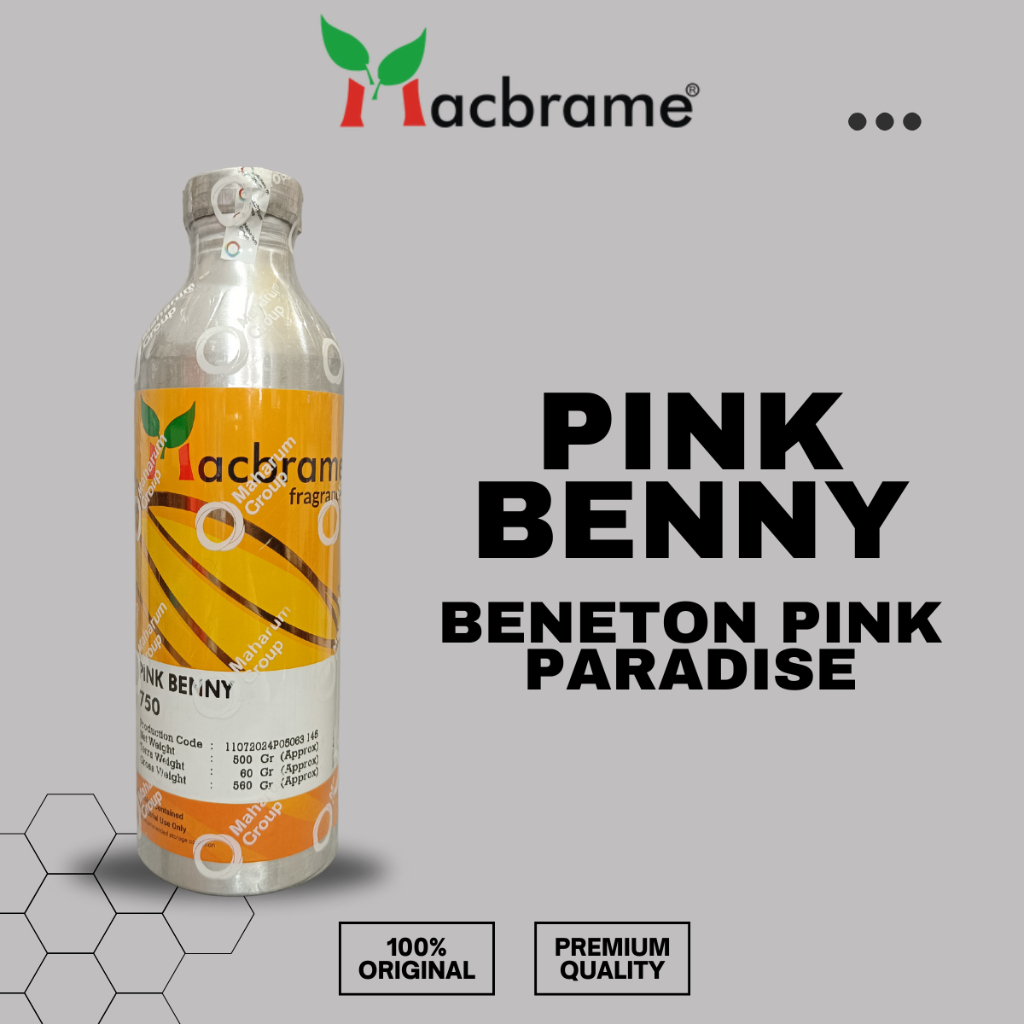 Bibit Parfum B3neton Pink Paradise 500ml Macbrame Pink Benny