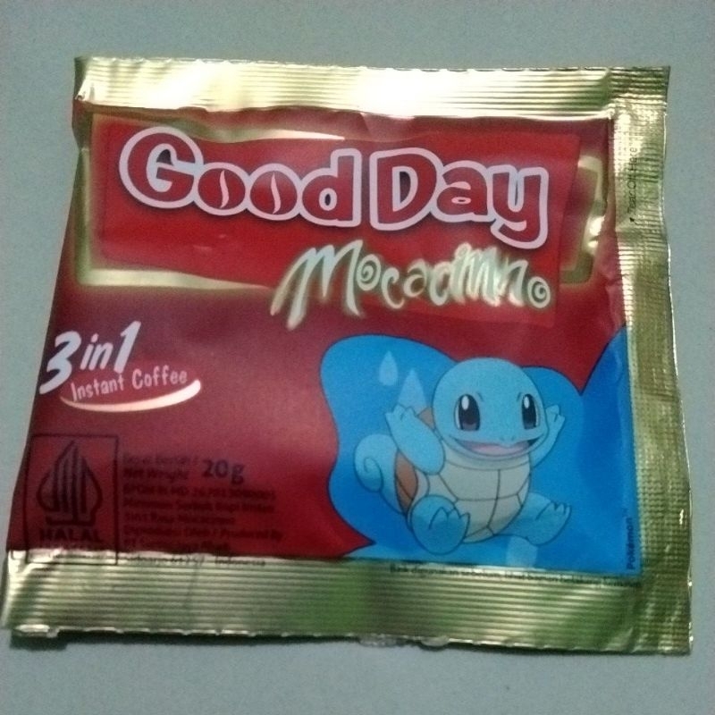 

KOPI GOOD DAY MOCACINNO 3IN1 20 GRAM 1 SACHET