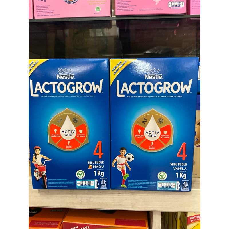 

Lactogrow 4 1kg madu vanila