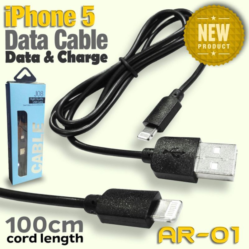 kabel data iphone 5/ iphone 6/ iphone 7 / iphone 8/ iphone x/ kabel Lightning