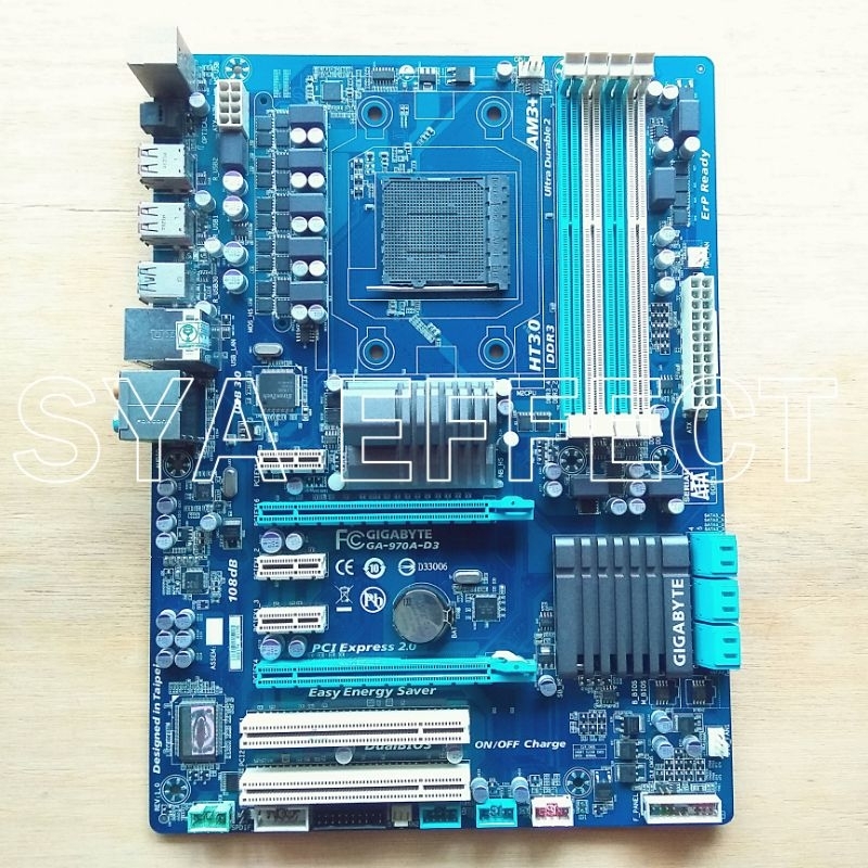 AMD AM3+ PLUS GIGABYTE GA-970A-D3 Motherboard Mainboard