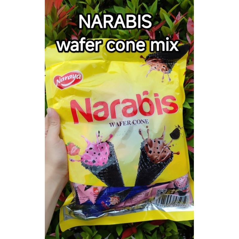 

Narabis wafer cone mix varian 220gr