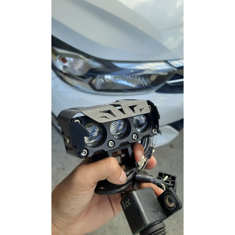 Lampu Tembak Mata 3 AES Original