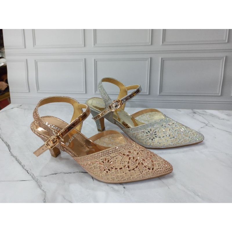 Sepatu sandal Kebaya Selop Pesta Volare 7707