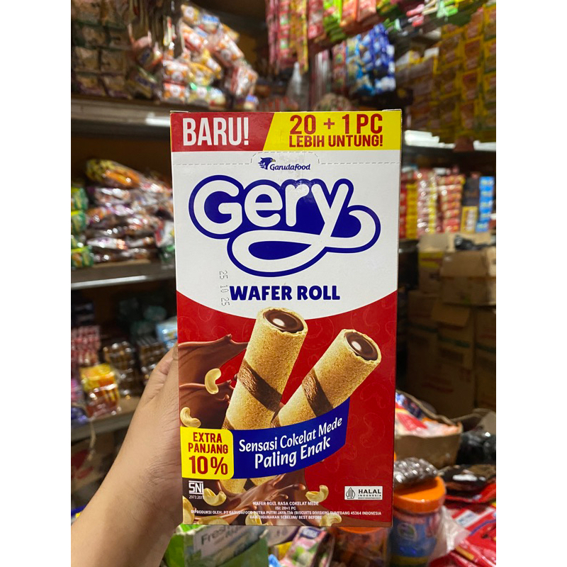 

Gery Wafer Roll isi 20bks