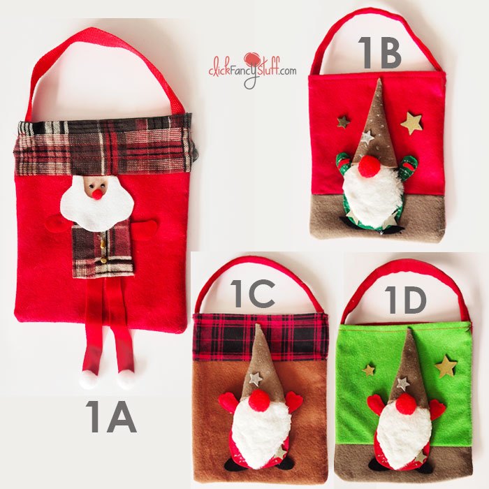 

Tas Natal Anak Christmas Bag Goodie Bag Tas Kado Hadiah Natal Unik Christmas Pouch