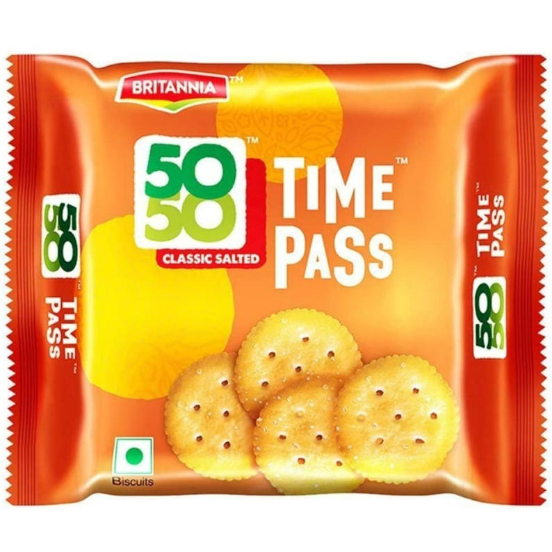 

BRITANNIA TIME PASS 312G (8X39G) / Biskuit Gandum