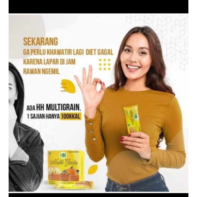 

HH MULTIGRAIN HWI ORIGINAL BPOM/MINUMAN DIET SEHAT BERGIZI/SUPERFOOD/AMAN UNTUK DIABETES