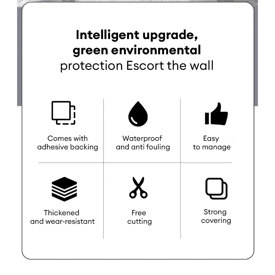 TERLARIS Comfort ZonePAKET 10 LEMBAR 30x60 cm Wallpaper Dinding Vinyl Marmer Granit Keramik 3D