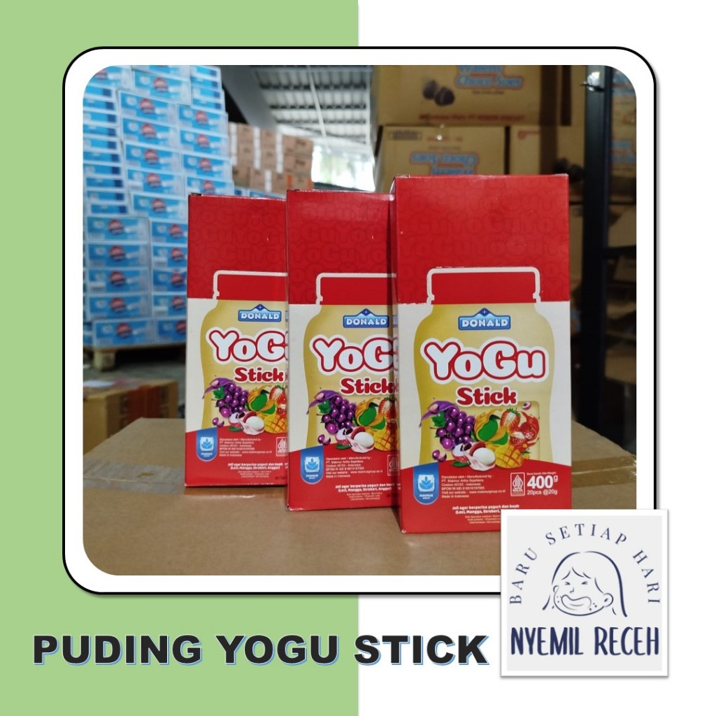

Puding Yogu Stick Donald Stick Yogurt Isi 20Stick X 20Gr
