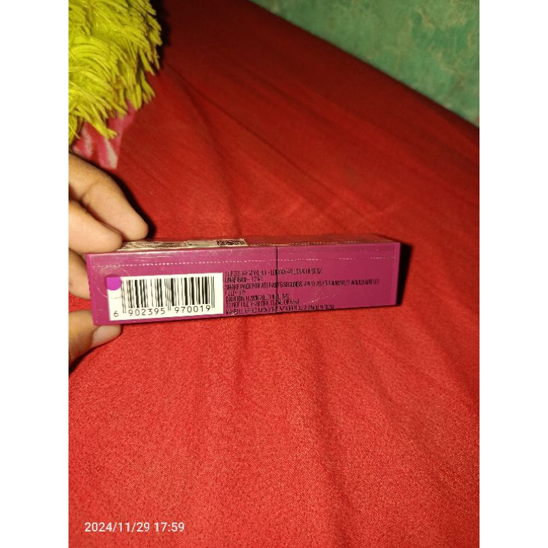 lipstik Maybelline shade 170 unafraid ORIGINAL BRAND