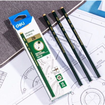 

(Pcs) Deli - Pensil 2B C-88
