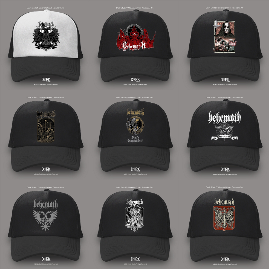 Topi   BAND METAL BAHEMOTH distro original Pria Wanita Dewasa