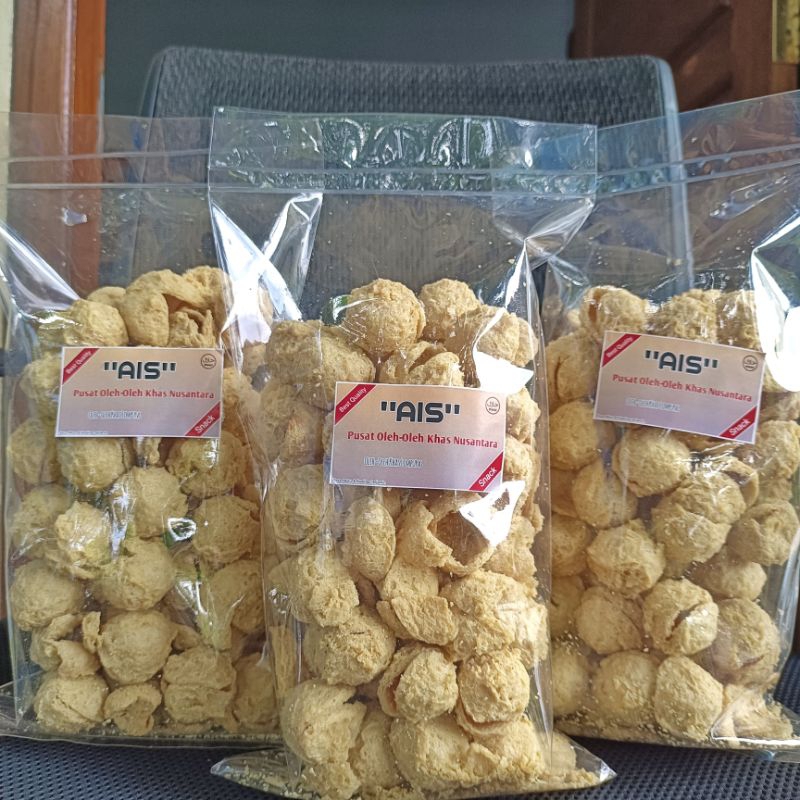 

AIS KERIPIK TAHU PONG KERING 200gram / kerupuk tahu Phong premium 250gr