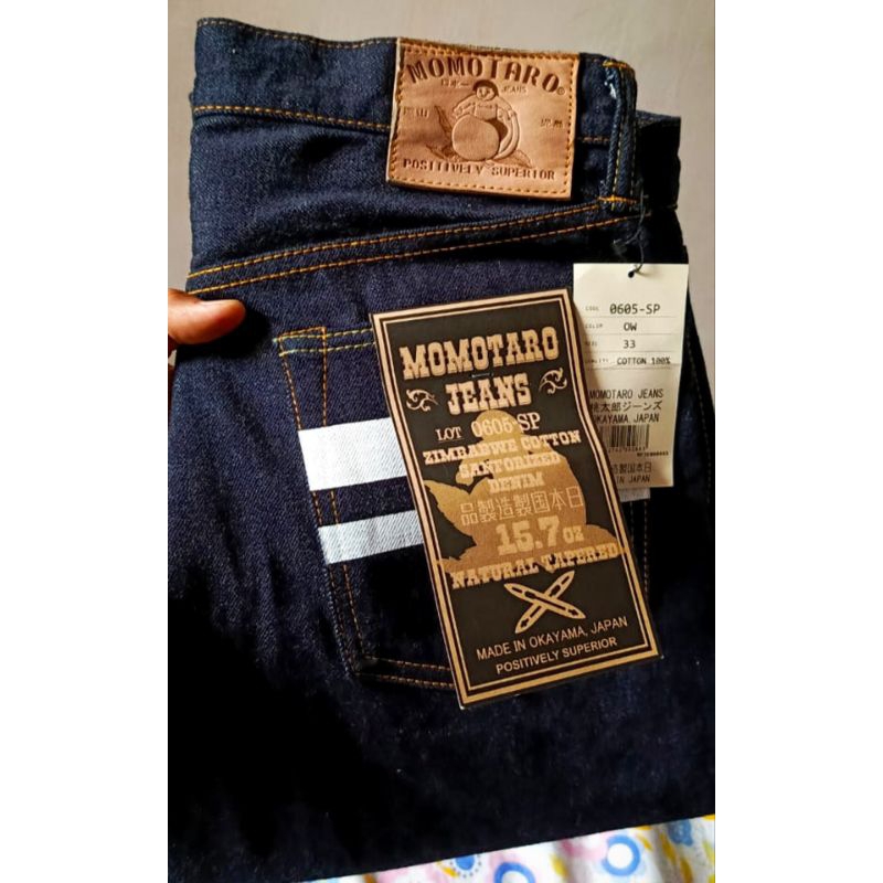 MOMOTARO JEANS 0605 SP sz33 BNWT