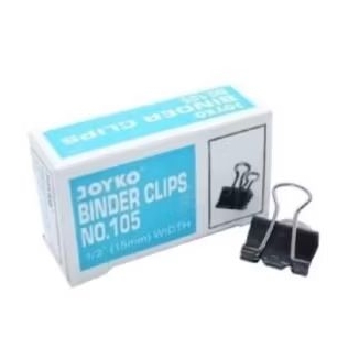 

1 Pack Binder Clips/Klip Jepitan Kertas Joyko no.105