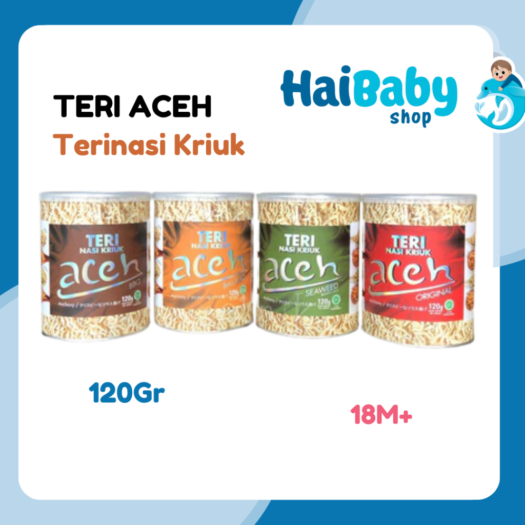 

Teri Aceh / Terinasi Kriuk - Kemasan Kaleng - 120gr