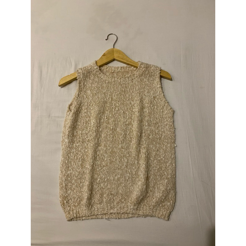 PRELOVED - VEST RAJUT / VEST JARING