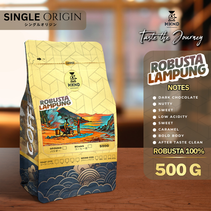 

KOPI ROBUSTA LAMPUNG 500 GRAM | MKND COFFEE