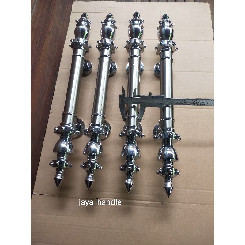 4 Pcs Handle Pintu Rumah Motif Gotri UK 50 Cm / Gagang Pintu Rumah Minimalis