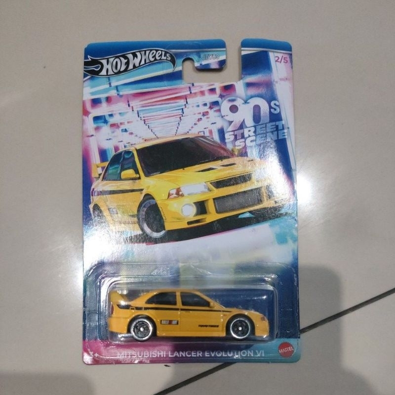 Mitsubishi Lancer Evolution VI Hotwheels 90's