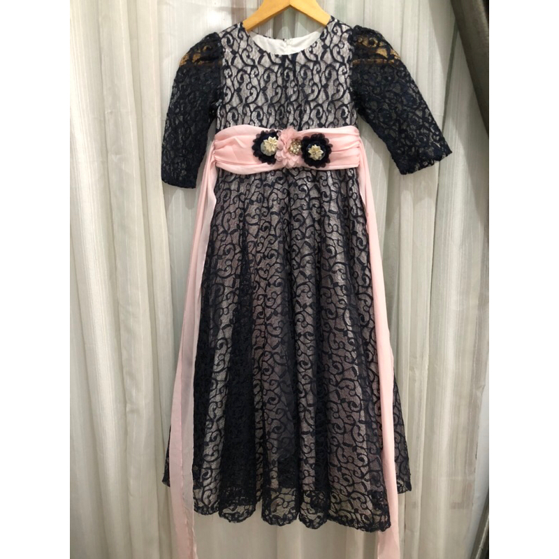 Gaun anak pesta preloved/Dress pesta anak/dress anak couple preloved