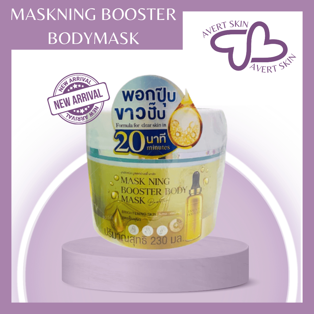 NARIS MASK NING BOOSTER BODY MASK ORIGINAL THAILAND - BODY BLEACHING NARIS MASKNING