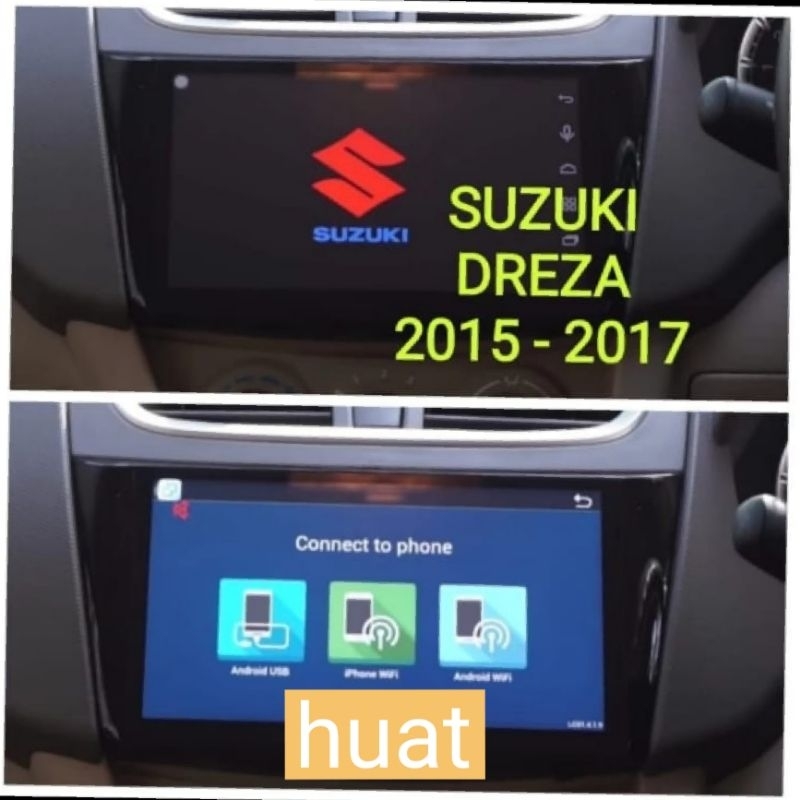 anti gores premium head unit SUZUKI ERTIGA DREZA 2015 - 2017