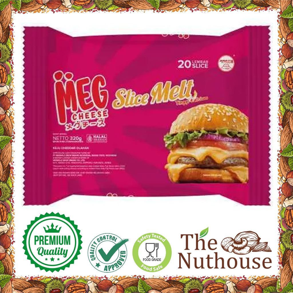 

MEG Cheddar Cheese Slice Melt 20 slices [HALAL]