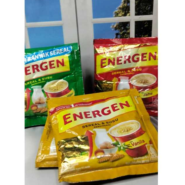 

Energen Susu Sereal Aneka Rasa 10 Sachet @30gr putus renceng
