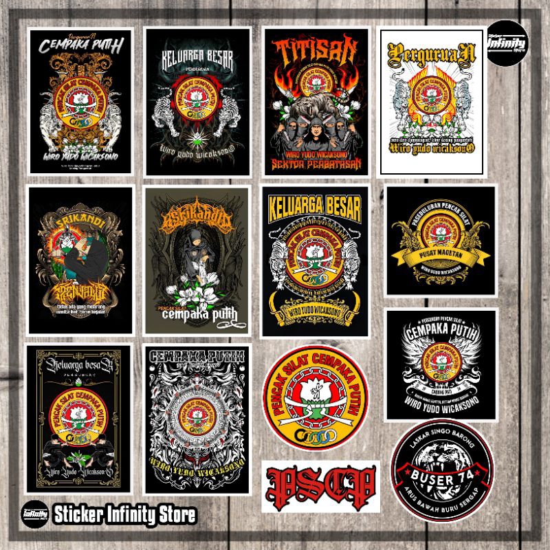 

Stiker PSCP CEMPAKA PUTIH Pack Cutting Pola Vinyl Anti Air Laminasi glossy - 1 Pack Isi 15 Pcs
