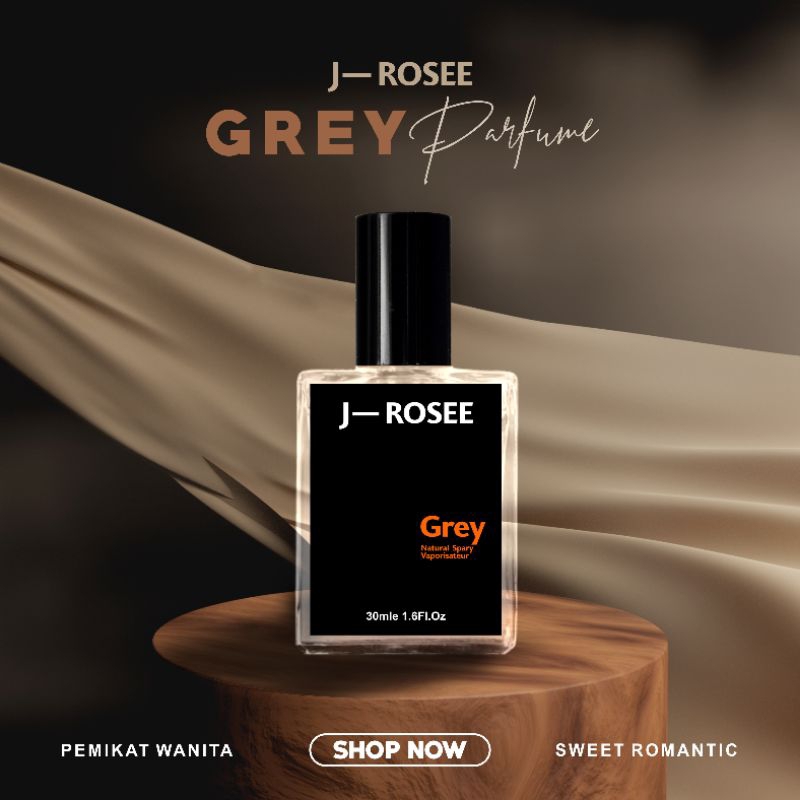 Parfum Grey Jayrosse Parfum Pemikat wanita Parfum Grey Joyrosse Parfum pria 30ml