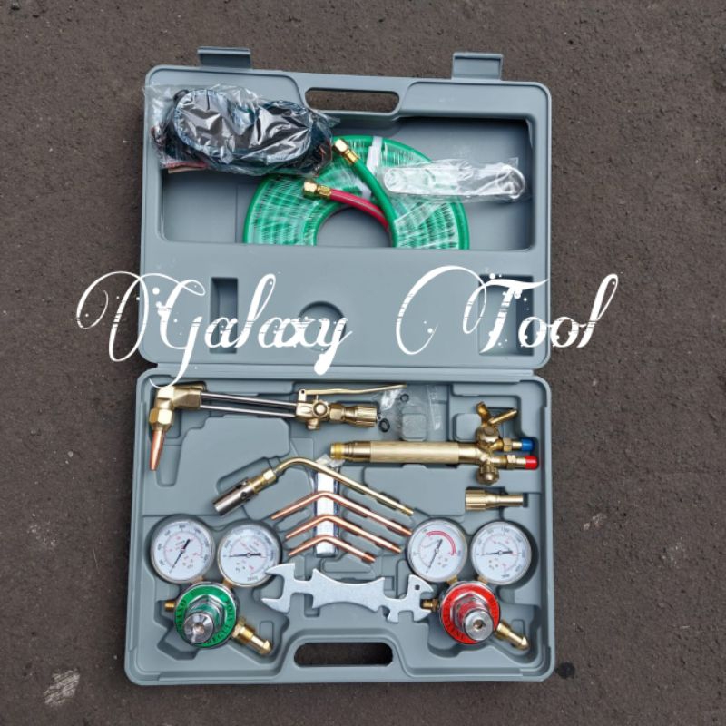 Stang Las Welding cutting kit set oxygen acetylene pelengkapan Las asli original