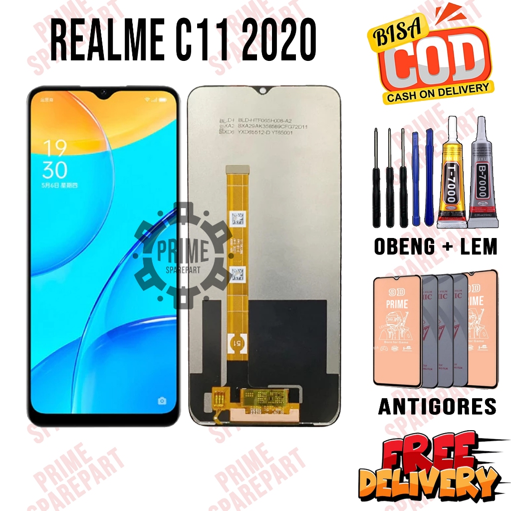 Lcd Touchscreen REALME C11 2020 Original Lcd REALME C11 2020 Fullset