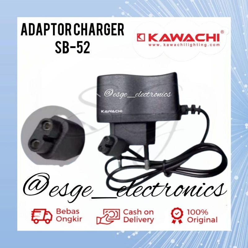 ORIGINAL ADAPTOR CHARGER KAWACHI CAS KHUSUS SENTER TRAVEL ADAPTOR CAS SENTER KEPALA CHARGER SERBAGUN