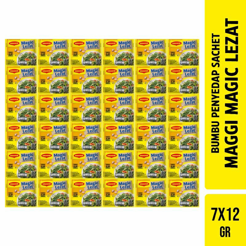 

maggi magic lezat 7g 1 renceng isi 12pcs