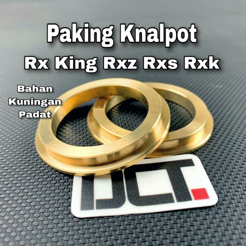 Paking Perpak Knalpot Rx King Rxz Rx Special Yt115 Bahan Kuningan Padat Paking Knalpot Rx King Rxz R