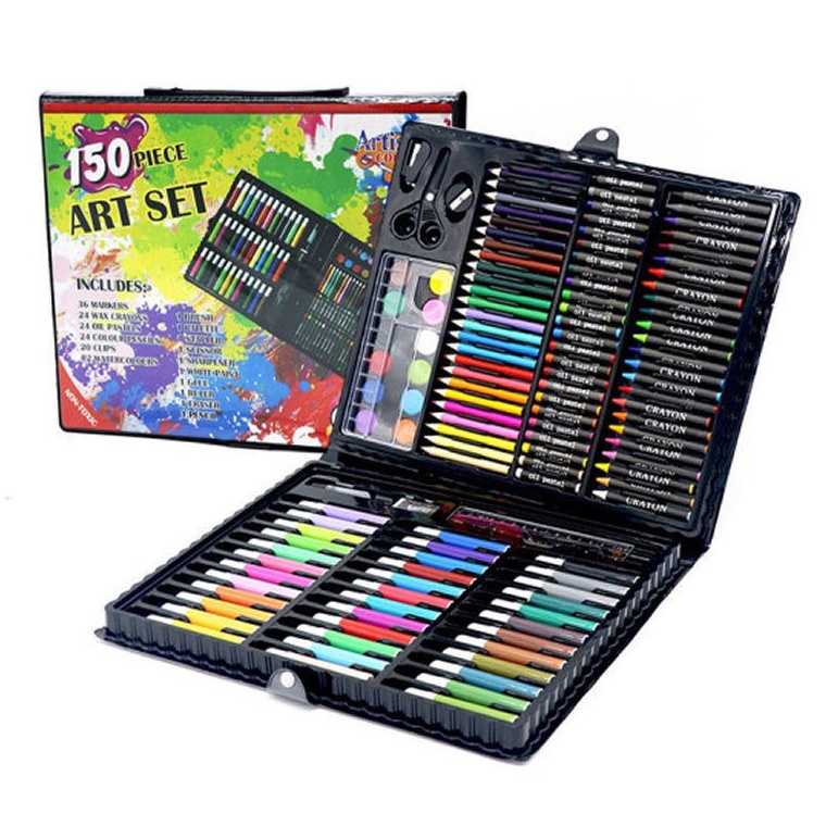 

Kejar Sekarang BS514 Crayon Set 15 Pcs Art Set Peralatan Gambar Set Alat lukis