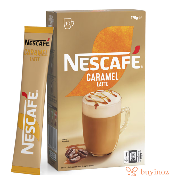 

Nescafe Caramel Latte Coffee Sachets 10 pack - Made In Australia