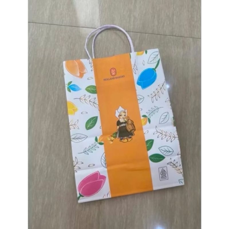 Paper Bag Holland Bakery Asli Murah