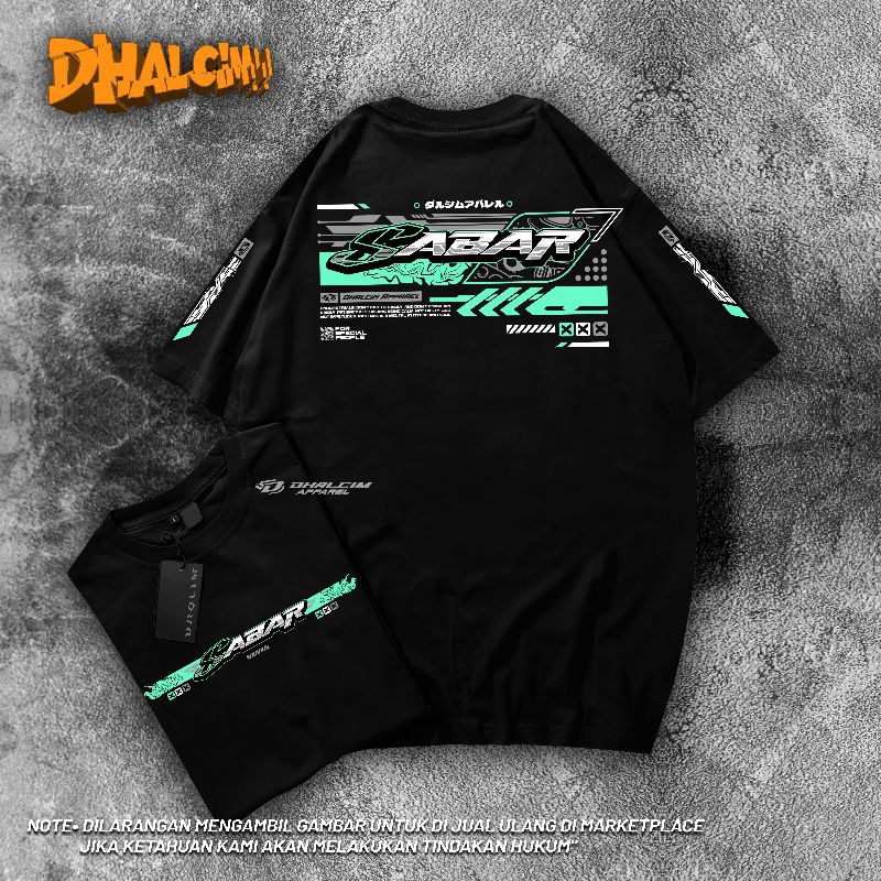 KAOS DISTRO TEMA SABAR RACING COTTON 24S TEBAL, KAOS DISTRO SABAR, KAOS SABAR, KAOS SABAR RACING, KA